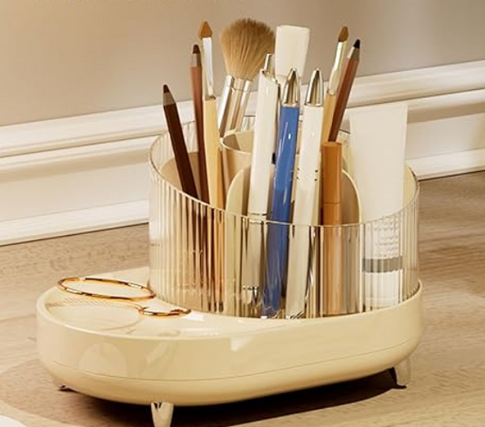 Rotating Makeup Brush Holder