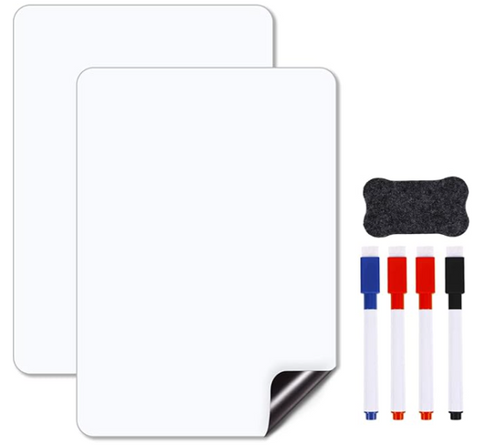 7pcs Magnetic Dry Erase Whiteboard