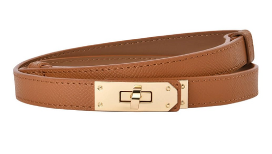 Women Skinny Leather Belt