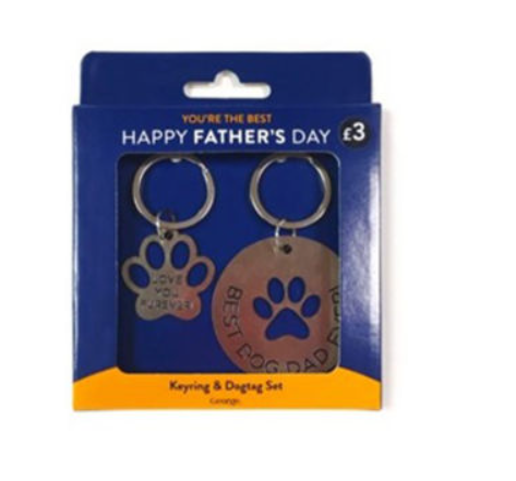 Keyring and Dog Tag Set