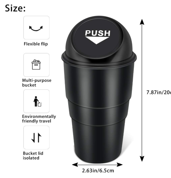 Car Trash Bin