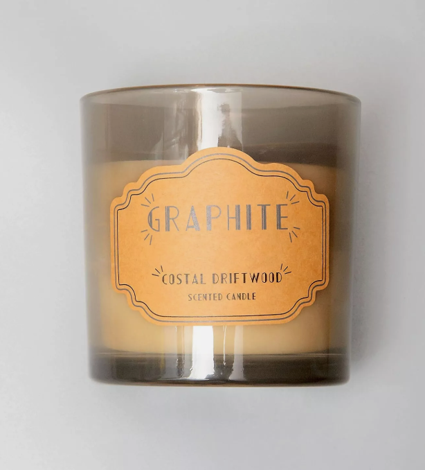 Graphite Coastal Driftwood Candle