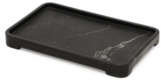 Black Marble Vanity Tray