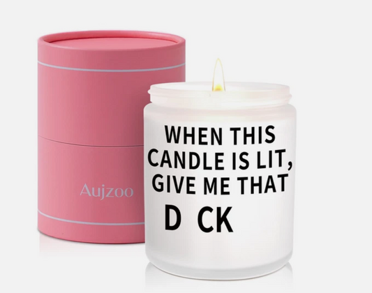 Candle Gifts for Him, Funny Naughty Birthday Valentines Day