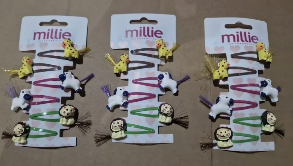 Millie Accessories Animal Hair Clips