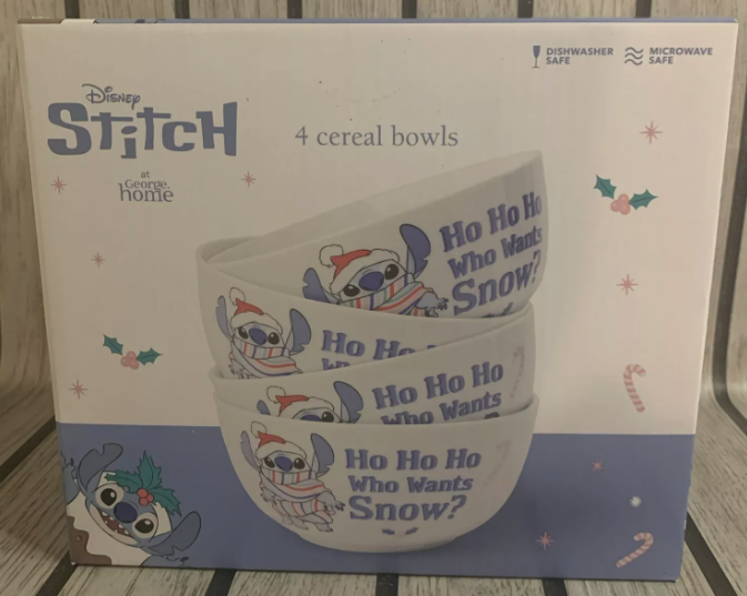 Stitch Christmas Bowls