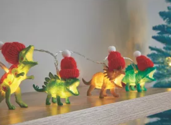 Dinosaur Christmas Lights
