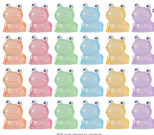 Glow In The Dark Mini Frogs