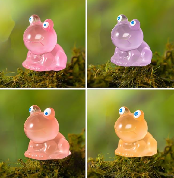 Glow In The Dark Mini Frogs