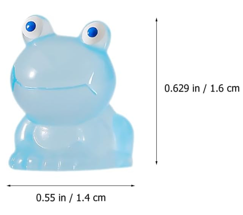 Glow In The Dark Mini Frogs