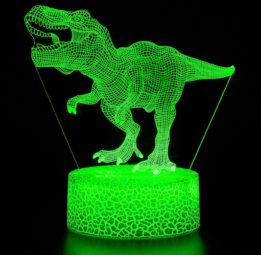 Dinosaur 3D Illusion Lamp