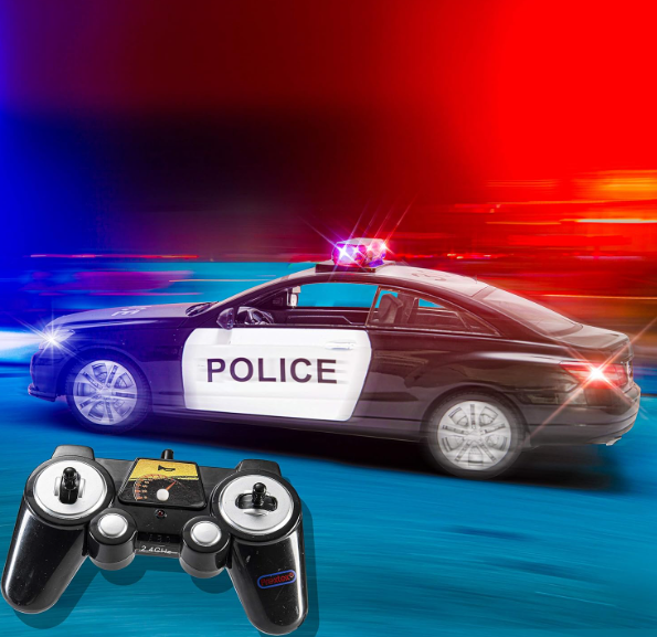 RC Police Car Remote Control Police Car RC Toys Radio Control
