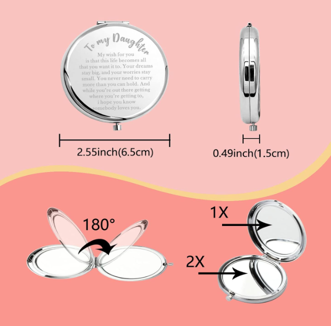 Compact Mirror Gift Daughter Gifts