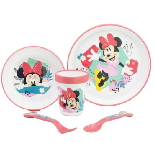 Minnie Mouse 5pcs Dining Set