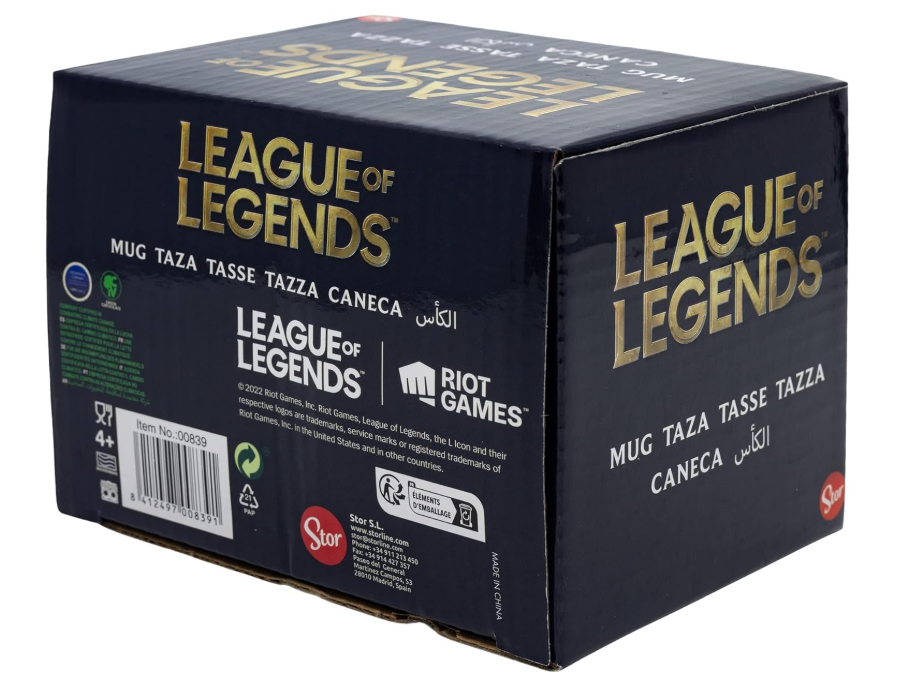 League of Legends Globe Ceramic Mug 380 ML