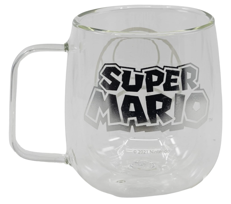 Super Mario Glass Cup - Toad