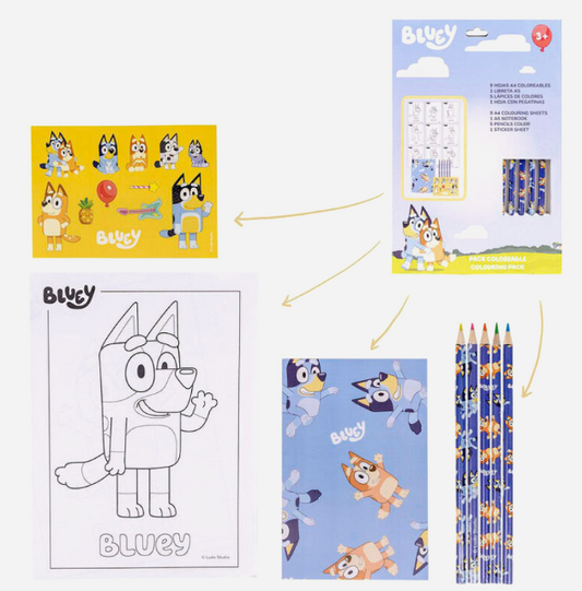 Bluey Stationary Set