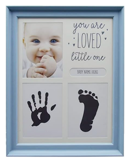 Hand and Foot print Frame - Baby Handprint and Footprint Kit Keepsake