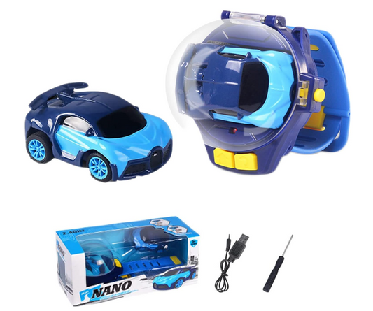 Mini Remote Control Car Watch