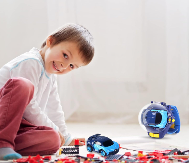 Mini Remote Control Car Watch