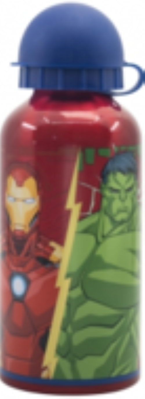 ALUMINIUM BOTTLE 400ML AVENGRS INVINCIBLE FORCE