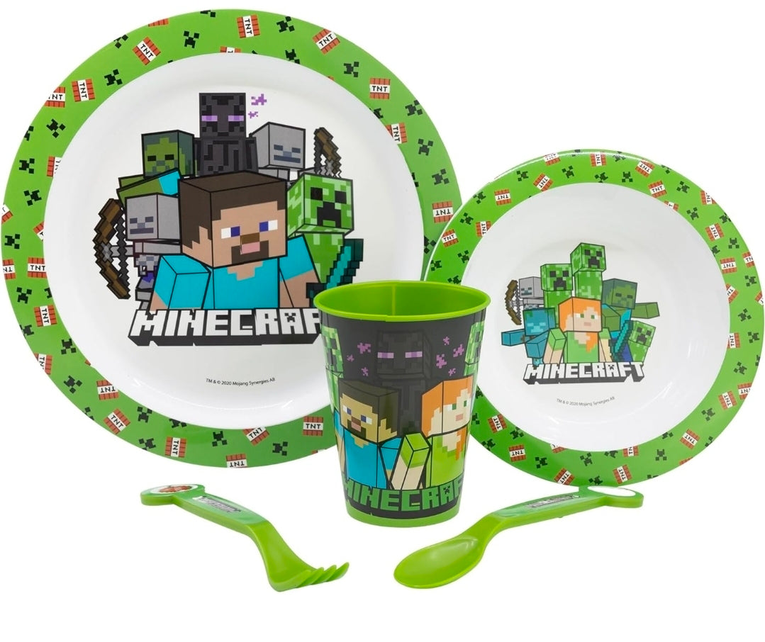 5 PCS KIDS MICRO SET MINECRAFT