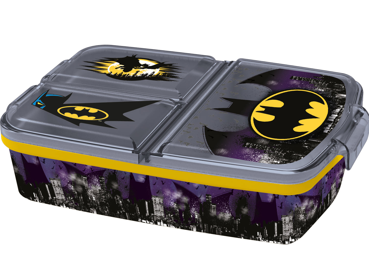 MULTI COMPARTMENT SANDWICH BOX BATMAN SYMBOL