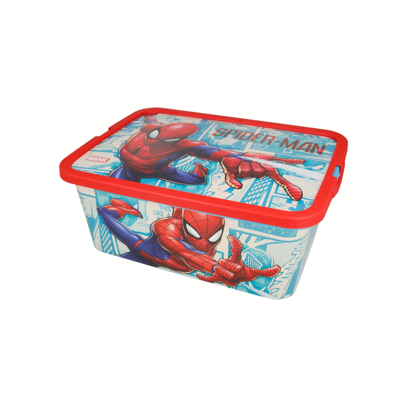 Storage click box 13L Spider Man