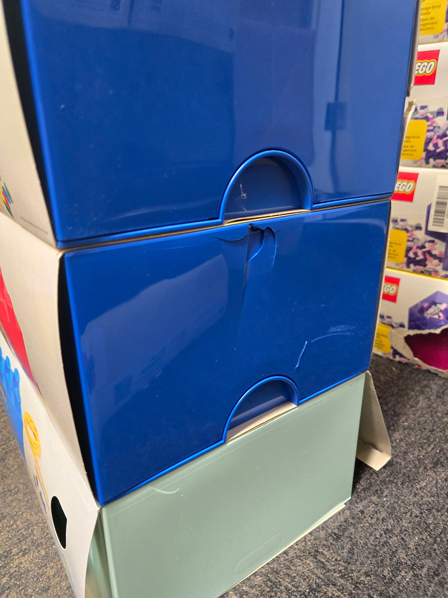 Lego storage brick 8 (multiple colours)