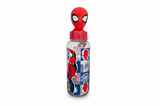 3D ECOZEN FIGURINE BOTTLE 560 ML SPIDERMAN ARACHNID GRID