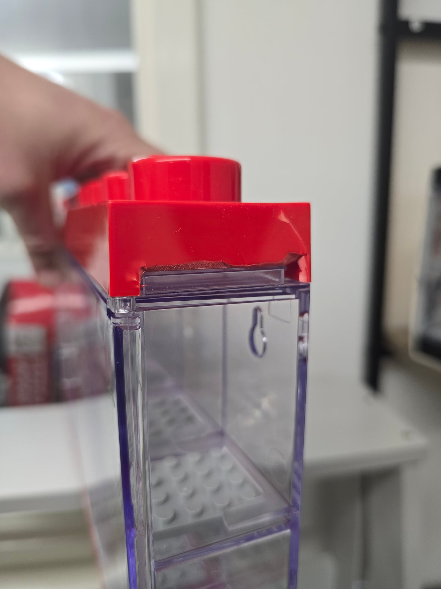 Lego mini figure cases - Imperfections