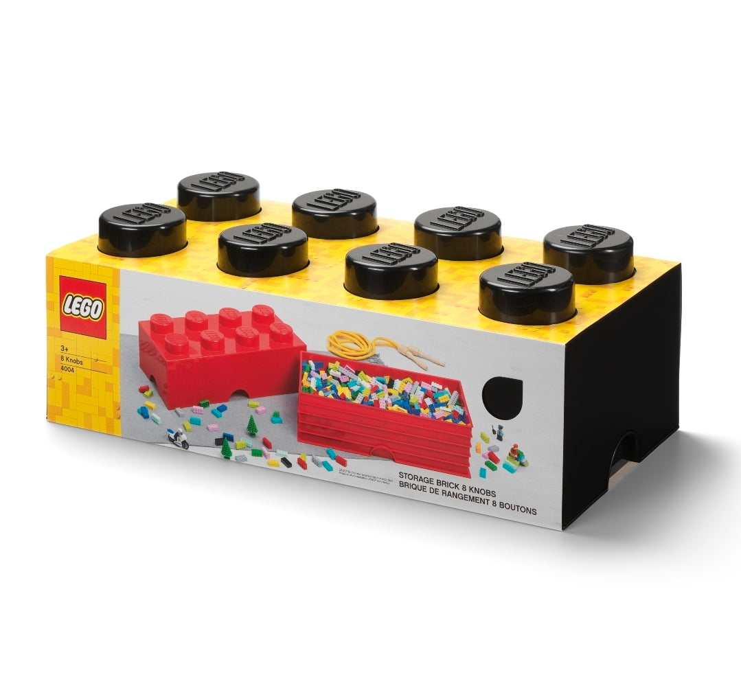 Lego storage brick 8 (multiple colours)