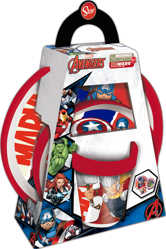 NON SLIP BICOLOR PREMIUM 3PCS SET AVENGERS COMIC HEROES