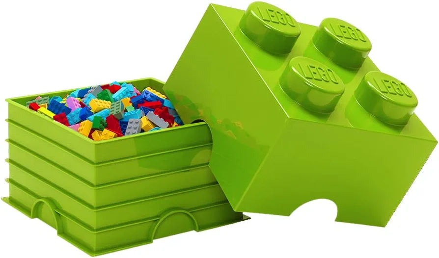 Lego storage brick 4 (multiple colours)