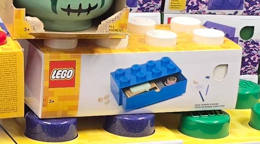 Lego desk drawer brick 8