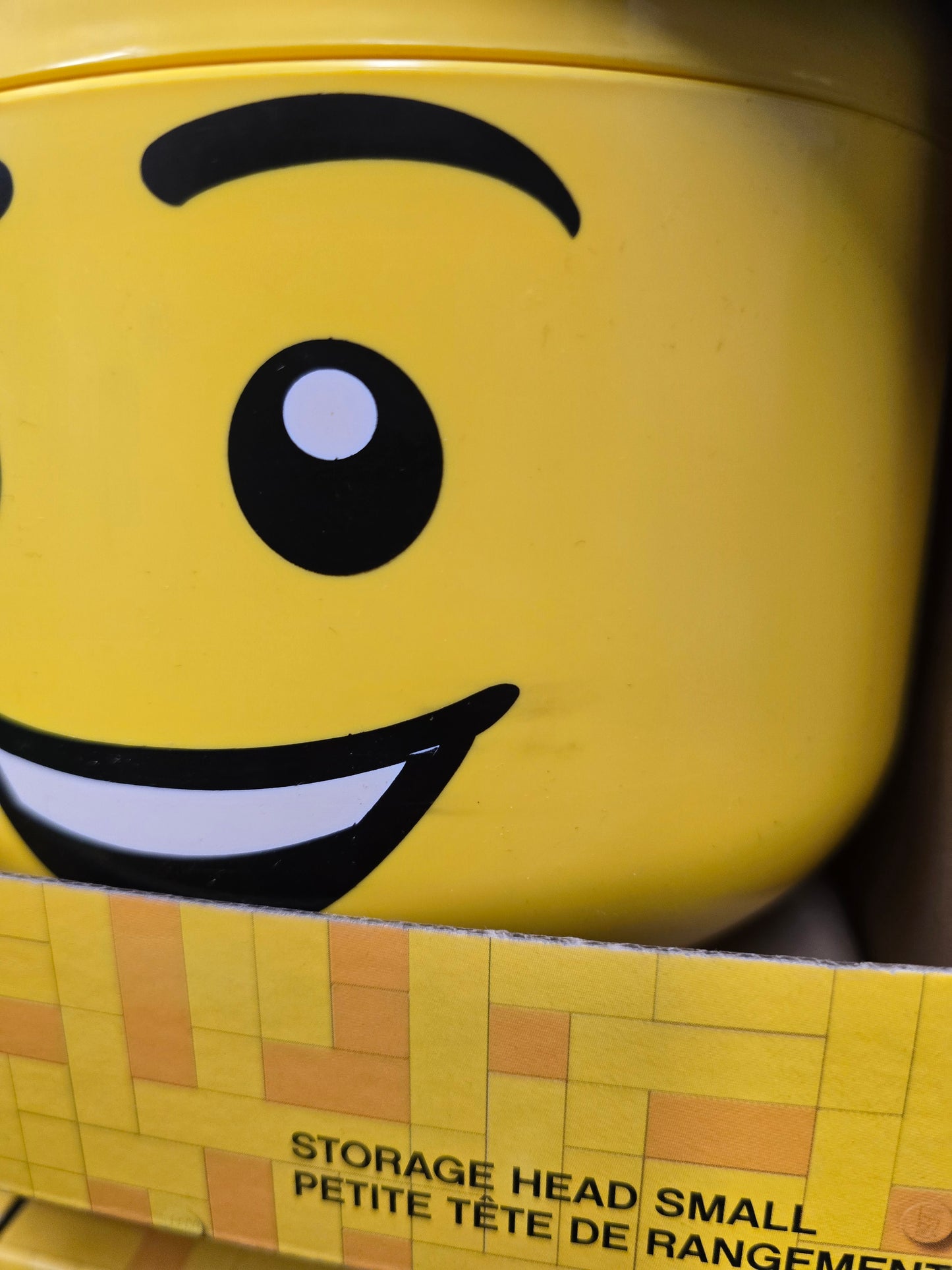 Lego storage head (small)