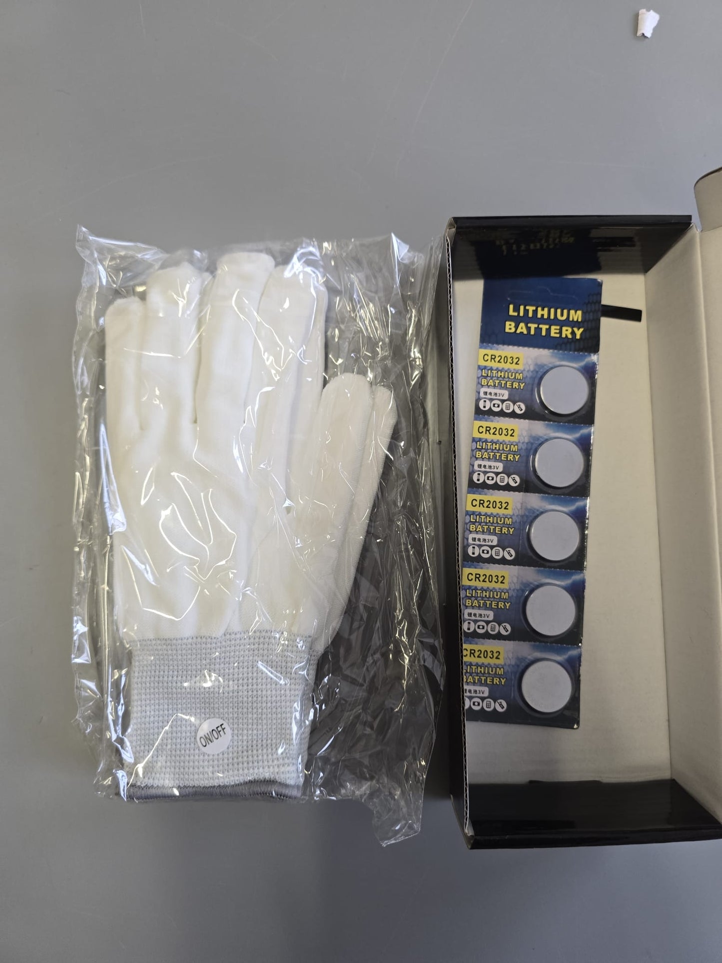 LED Light up gloves x10
