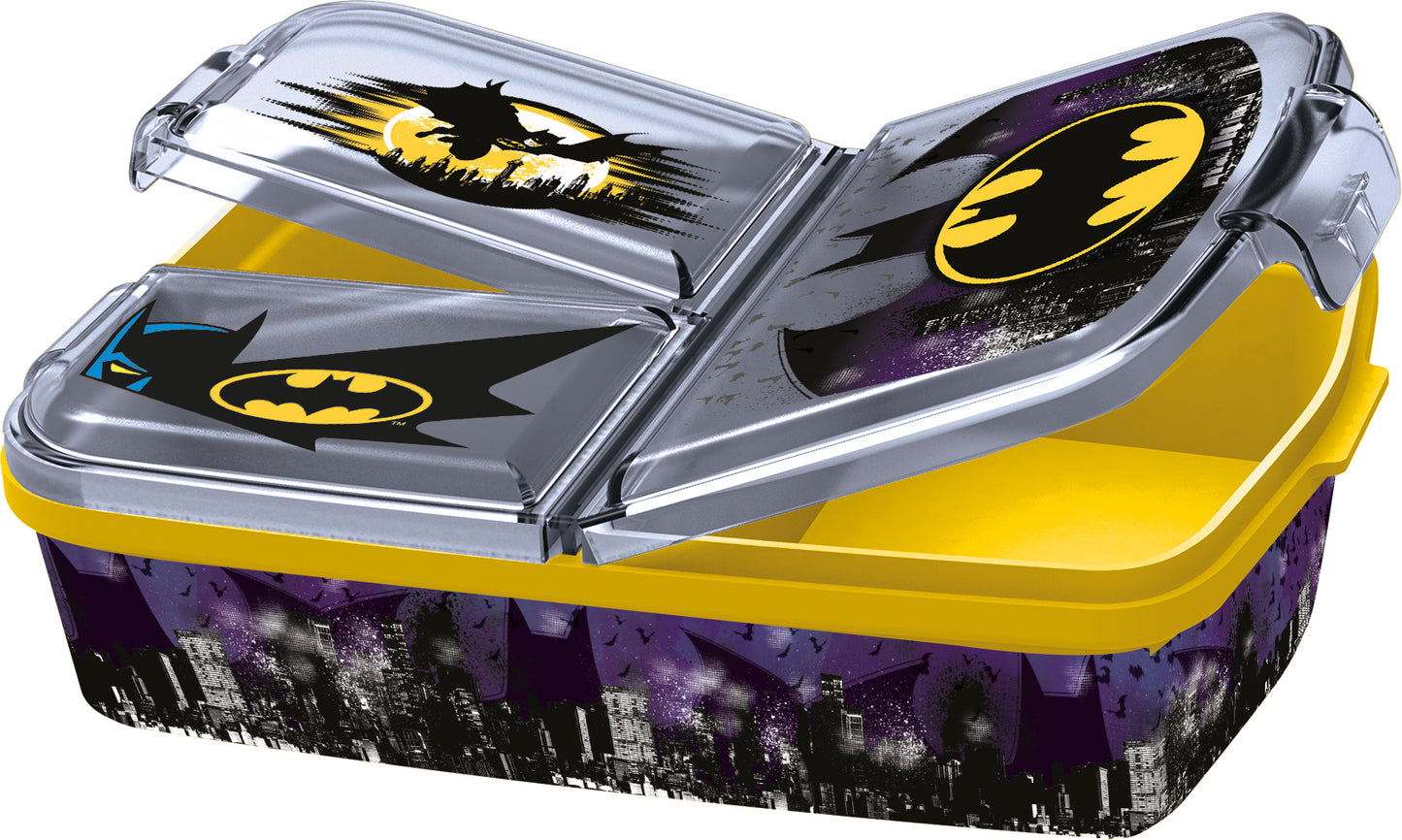 MULTI COMPARTMENT SANDWICH BOX BATMAN SYMBOL