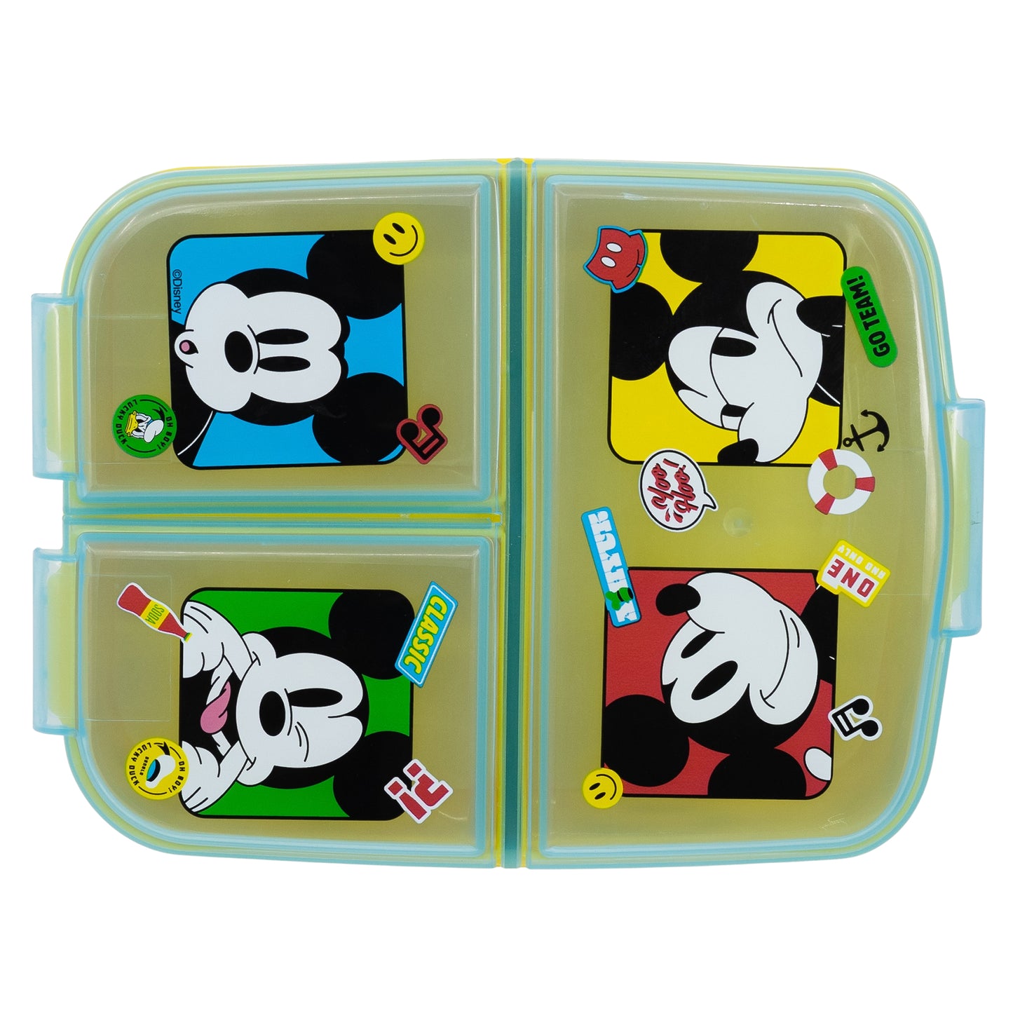 MULTI COMPARTMENT SANDWICH BOX MICKEY MOUSE FUN-TASTIC