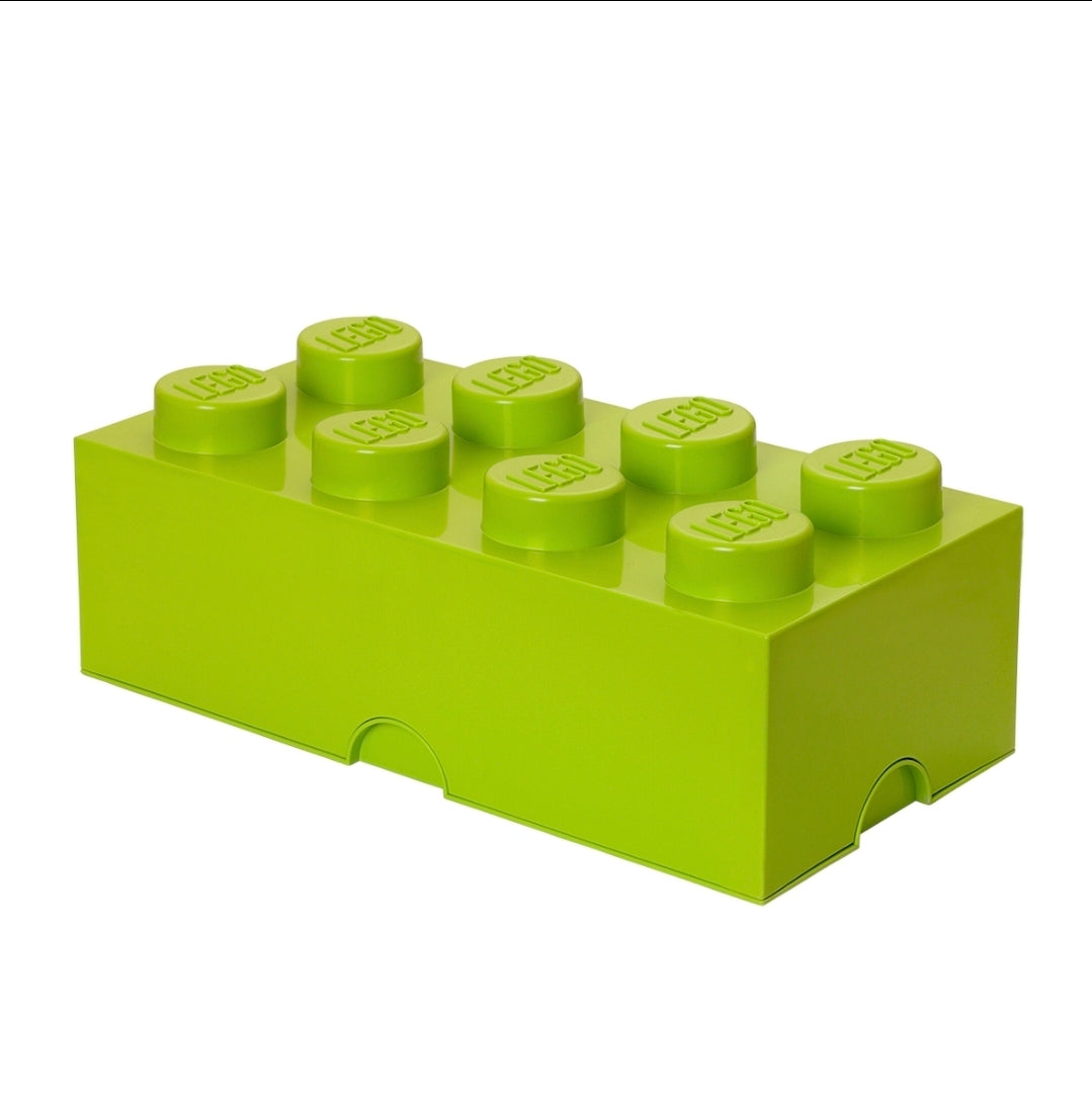 Lego storage brick 8 (multiple colours)