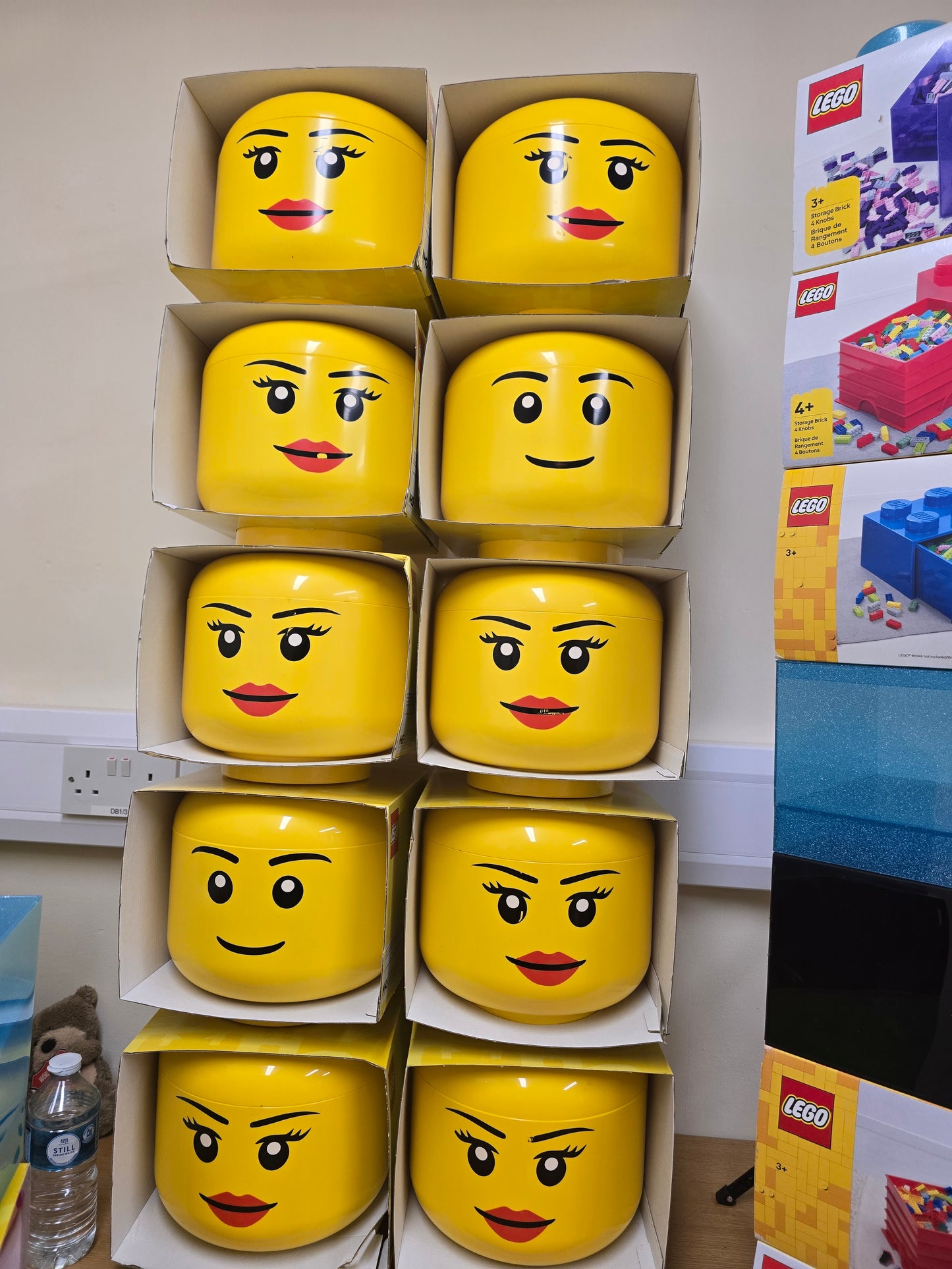 Lego storage head (Large)