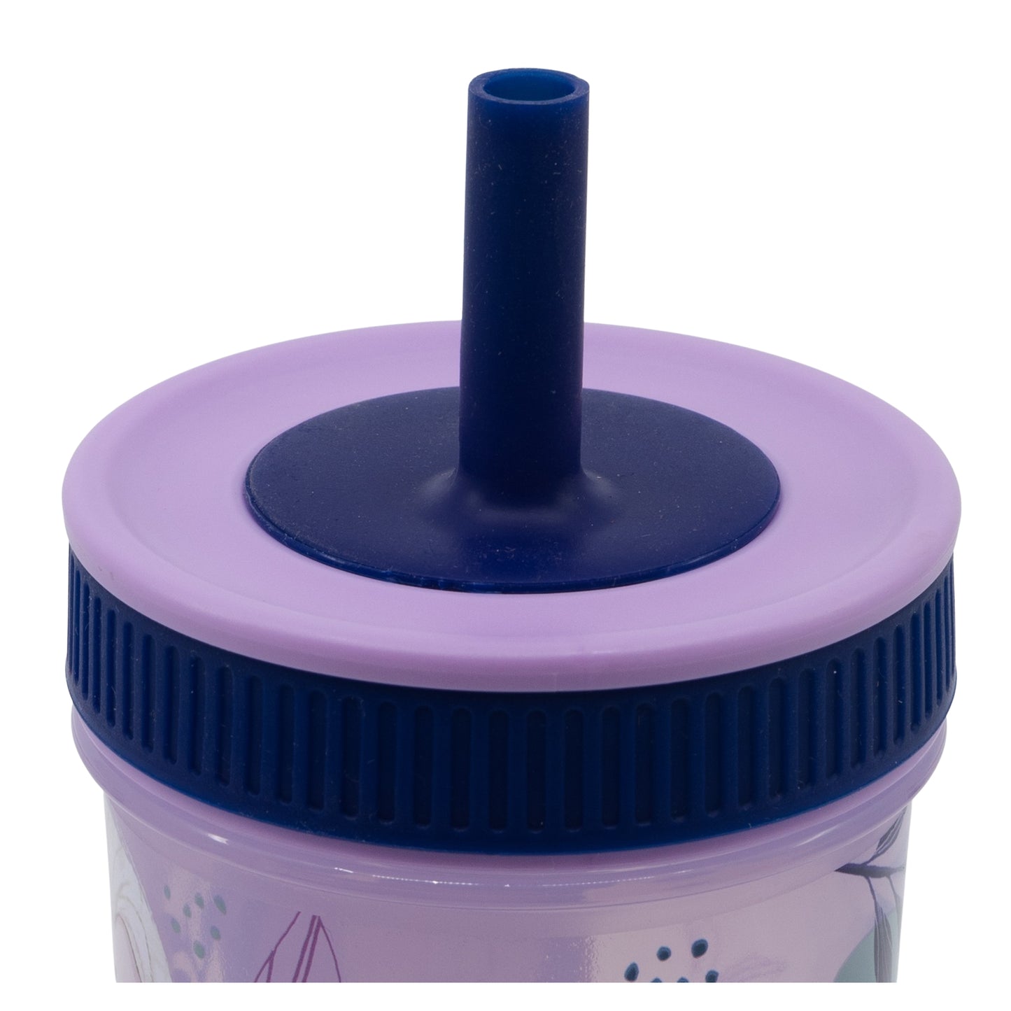 LEAK PROOF SILICONE STRAW TUMBLER 465 ML FROZEN TRUST THE JOURNEY