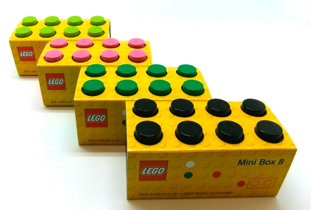 Lego 8 stud MINI boxes