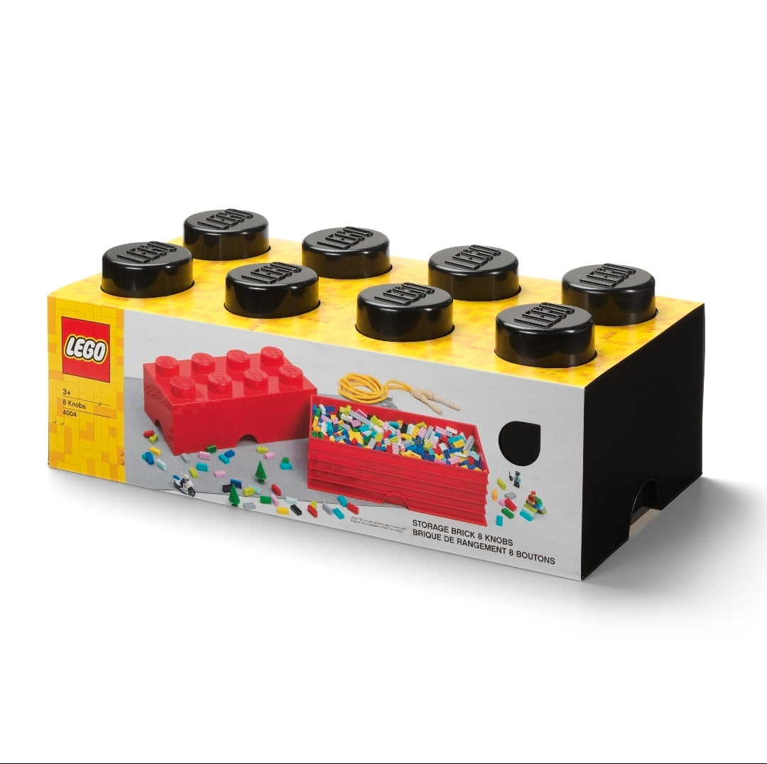 Lego storage brick 8 (multiple colours)