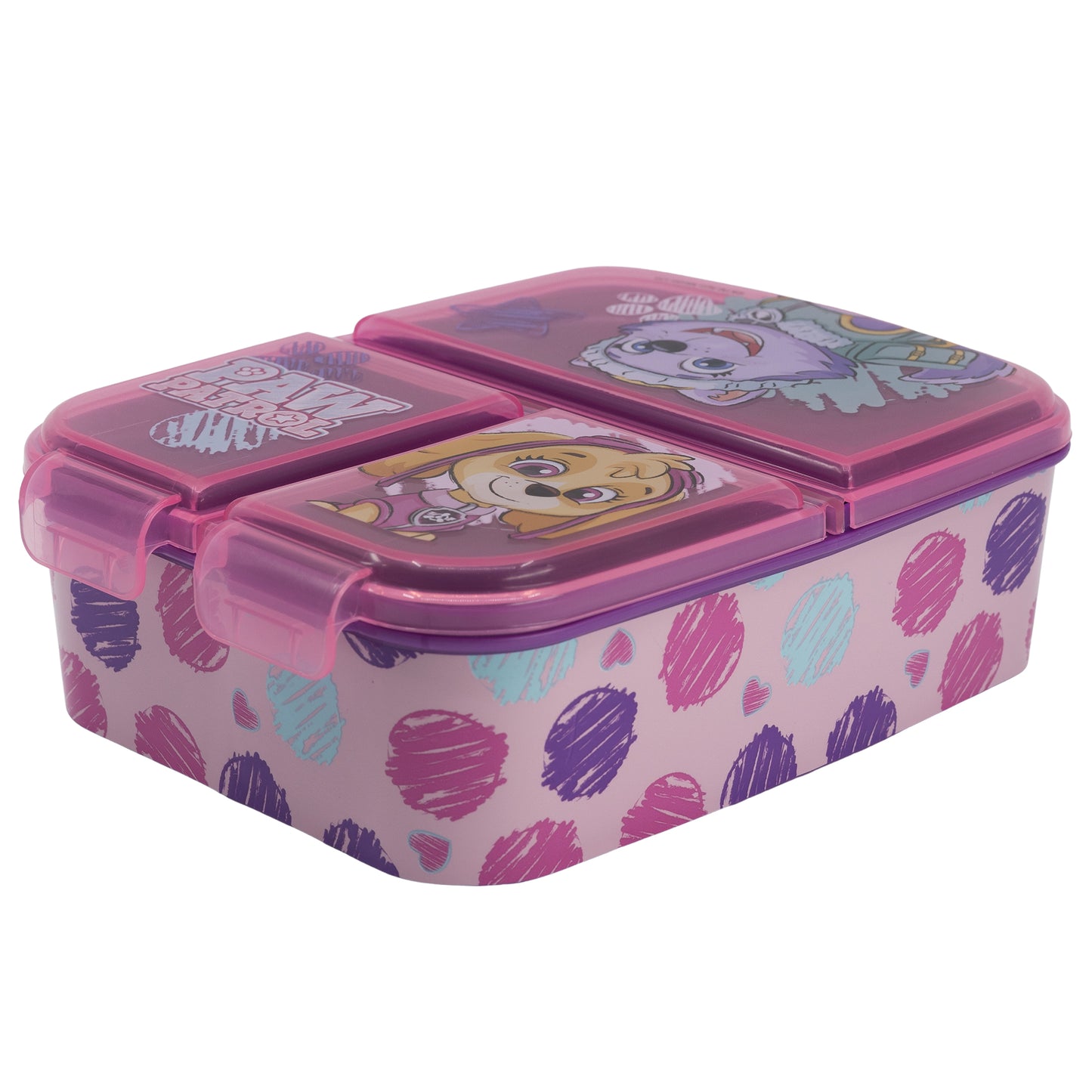 MULTI COMPARTMENT SANDWICH BOX PAW PATROL GIRL SKETCH ESSENCE