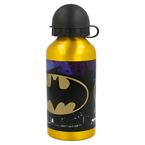 ALUMINIUM BOTTLE 400 ML  BATMAN SYMBOL